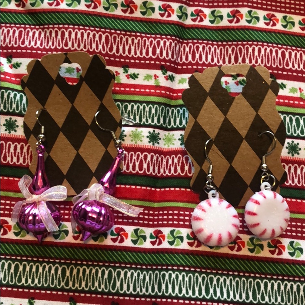 Christmas earrings